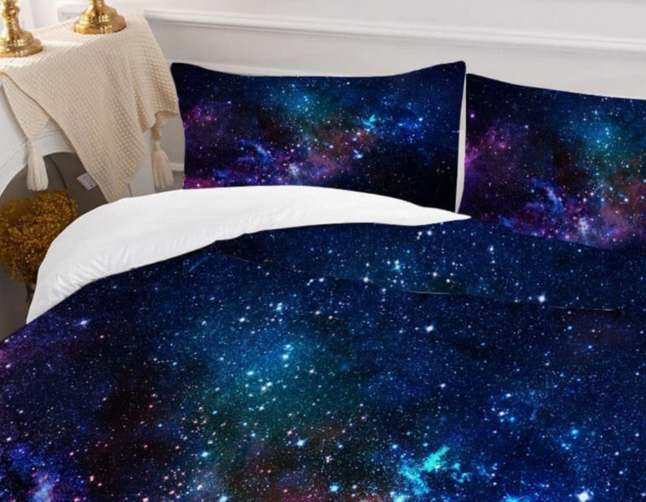 Dluxe Ave. ( TWIN ) 2 Pcs 3D Comforter Set