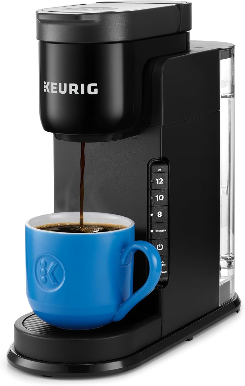 Dluxe Ave. Single Serve K-Cup Pod Coffee Maker/ 42oz Removable Reservoir/ Black