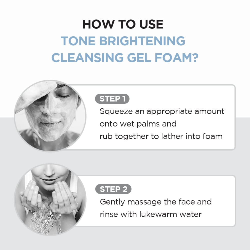 Dluxe Ave. SKIN1004 Madagascar Centella Tone Brightening Cleansing Gel Foam 4.22 fl.oz 125ml