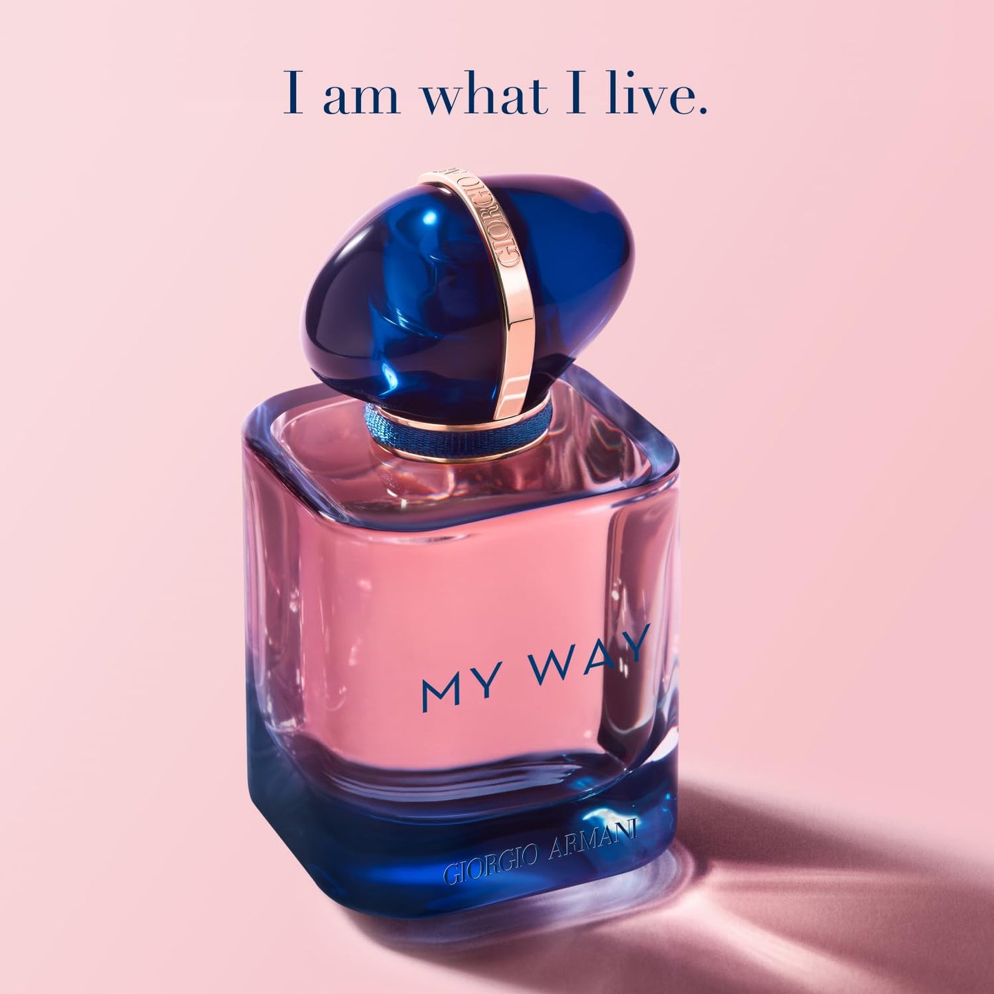 Dluxe Ave. Armani Beauty - My Way Intense - Eau de Parfum - Perfume for Women - Floral Woody & AmberyFragrance - Orange blossom Tuberose Sandalwood & Vanilla Notes - 3.0 FL Oz