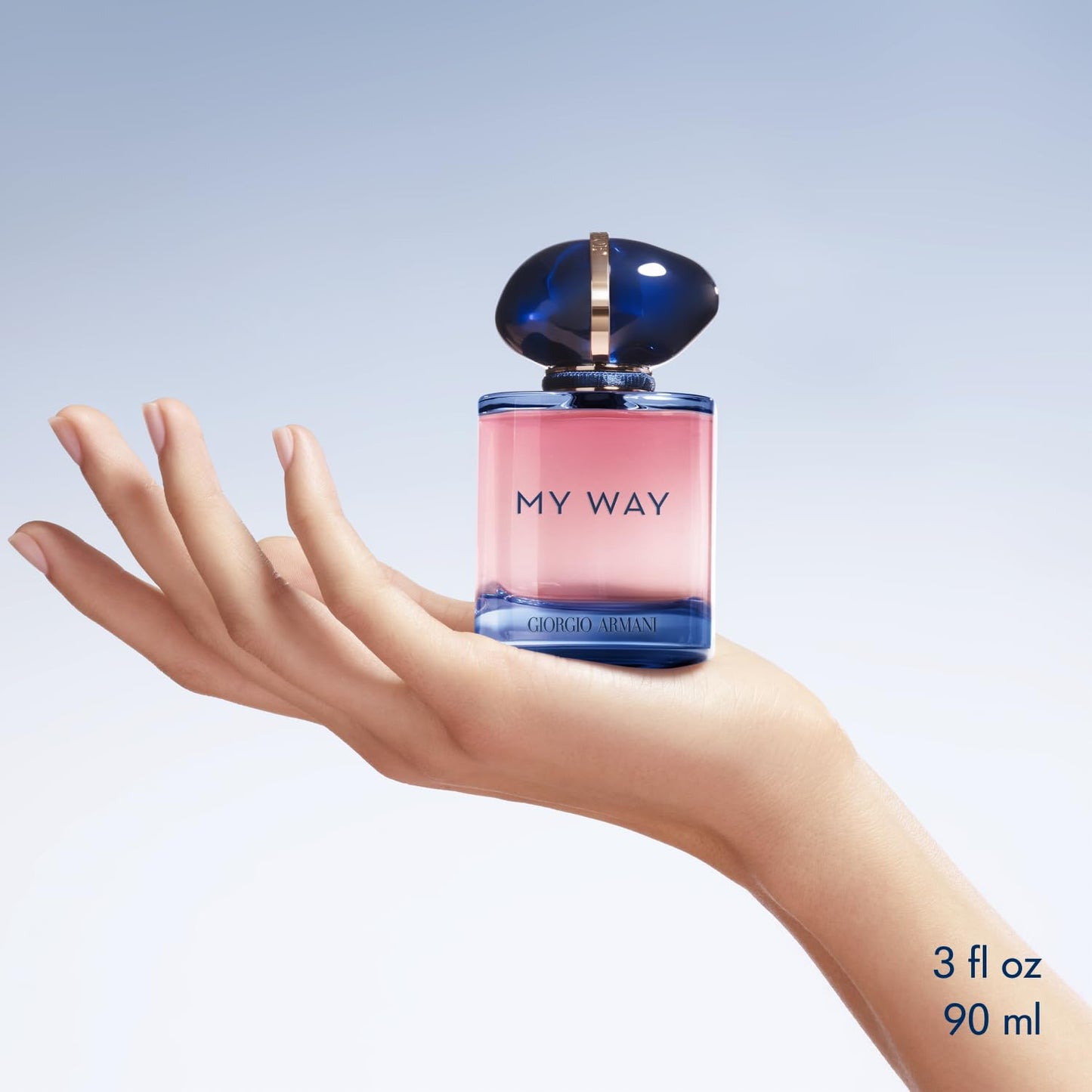 Dluxe Ave. Armani Beauty - My Way Intense - Eau de Parfum - Perfume for Women - Floral Woody & AmberyFragrance - Orange blossom Tuberose Sandalwood & Vanilla Notes - 3.0 FL Oz
