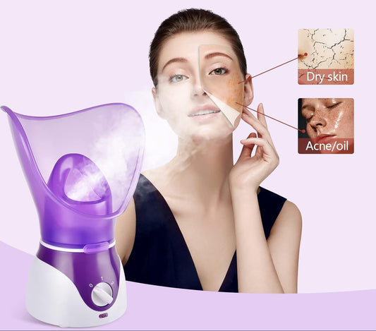 Dluxe Ave.  Face Steamer for Deep Cleaning/ Purple