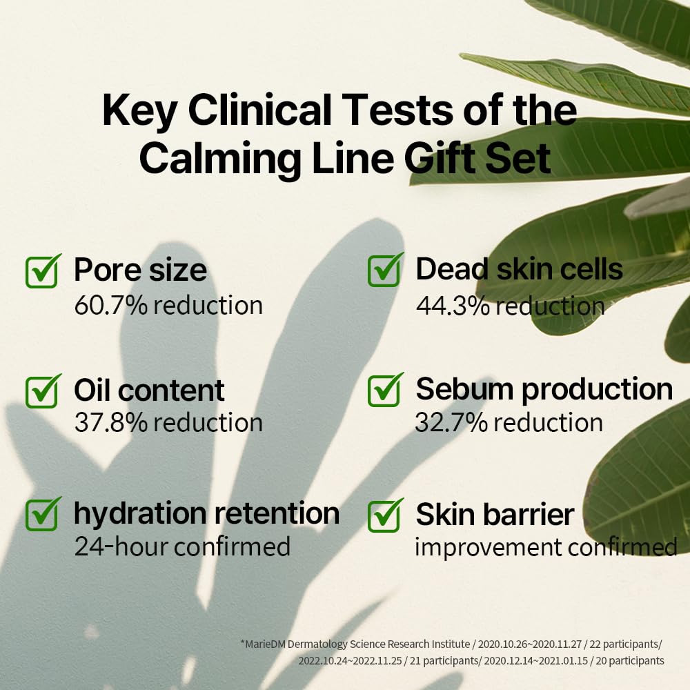 Dluxe Ave. Pyunkang Yul Calming Line Gift Box Set-Korean Facial Skin Care Essential for Daily Moisturizing with Toner Serum Cream Safe on Acne Prone & Sensitive Skin Vegan & Cruelty Free