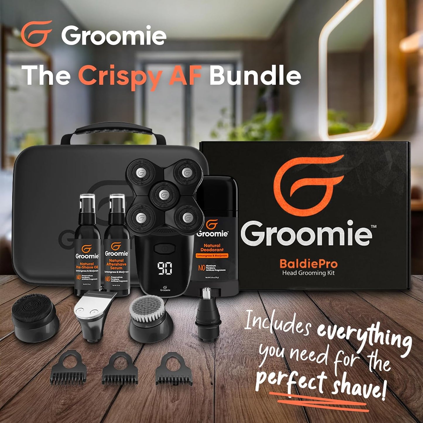 Dluxe Ave.  Shaving & Grooming Kit