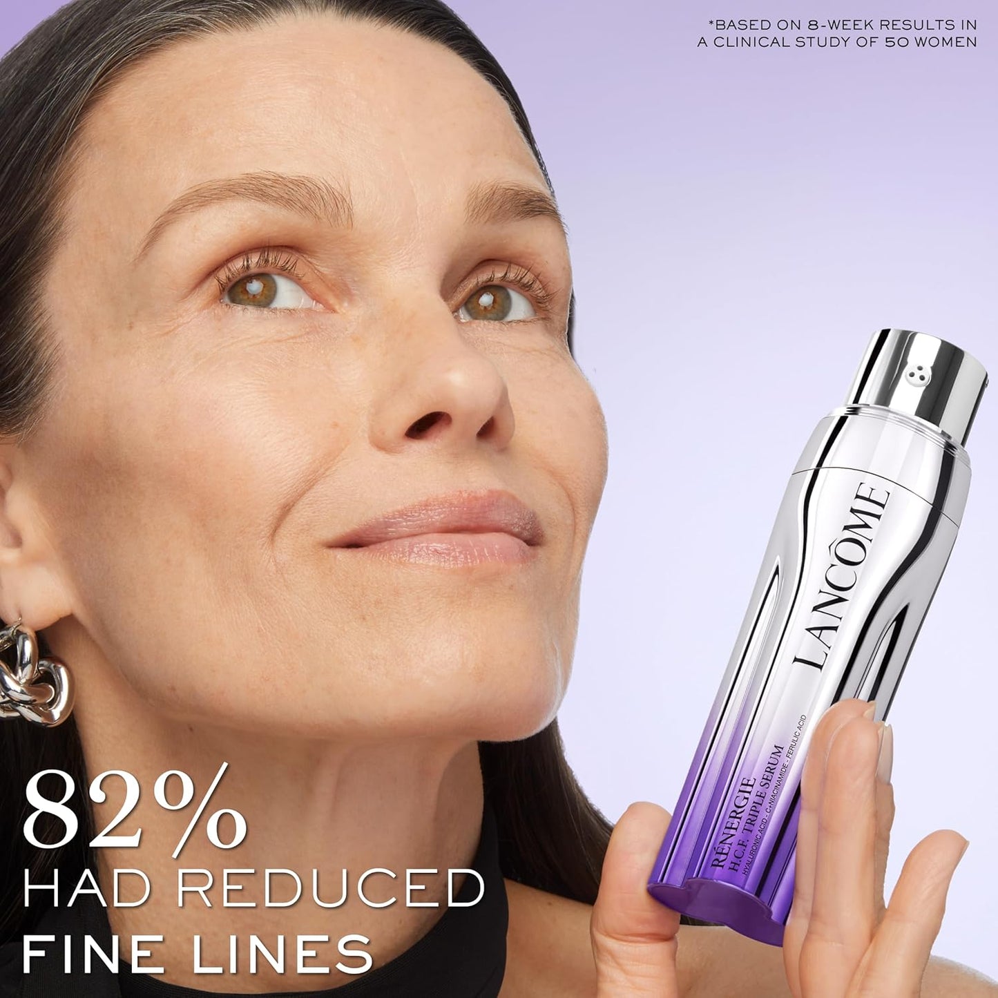 Dluxe Ave. Lancôme Rénergie H.C.F. Triple Serum - Hyaluronic Acid Serum for Visible Correction of Anti Aging Signs & Dark Spots - With Vitamin C+ Niacinamide & Ferulic Acid - 1.69 Fl Oz