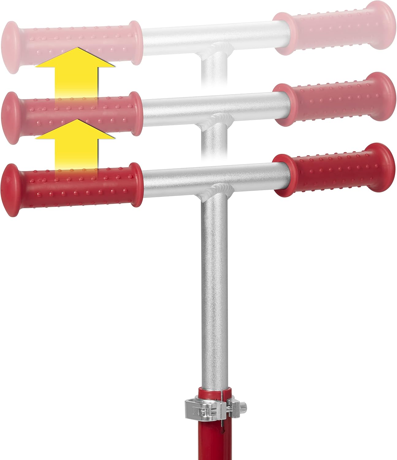 Dluxe Ave. Radio Flyer Kick and Glide Scooter 2 Wheel Scooter Red for Kids Ages 3-5 Years Old