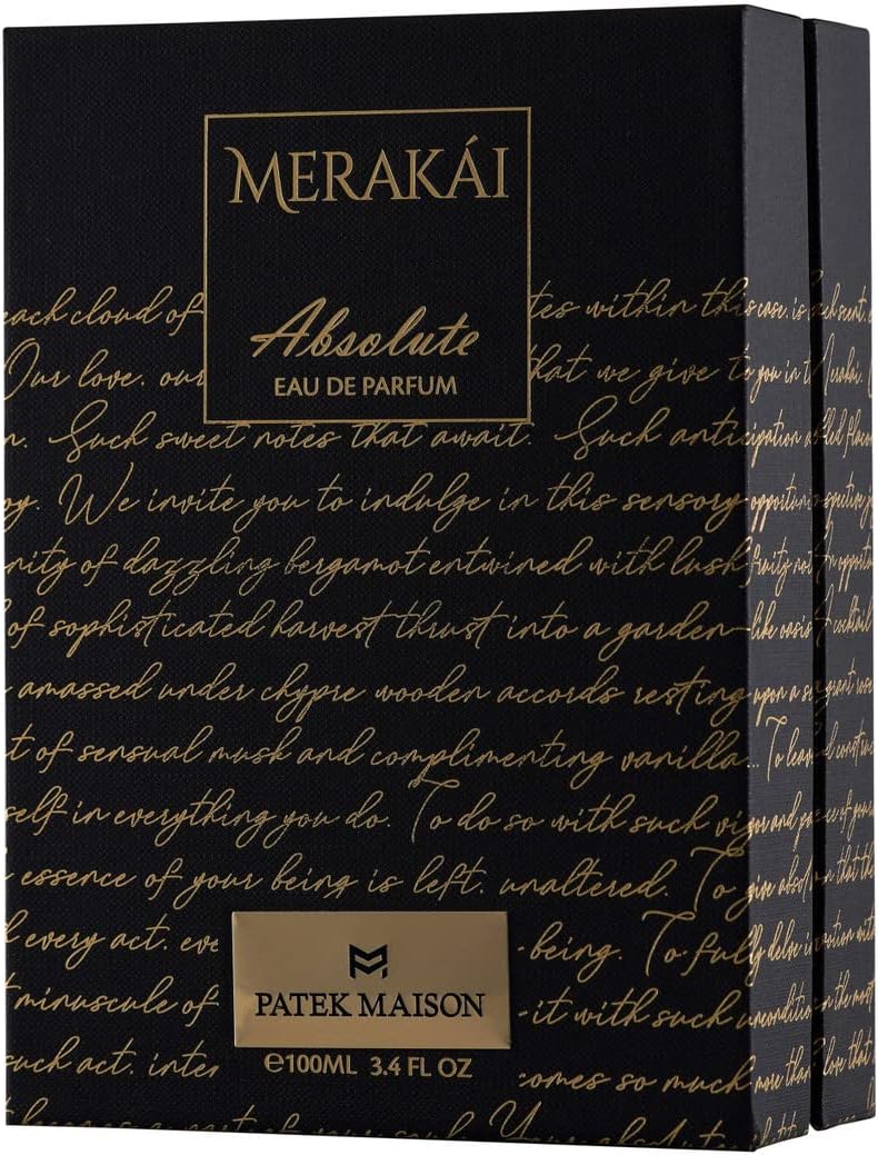 Dluxe Ave. Patek Maison Merakai Absolute 3.4 oz Eau De Parfum Spray Unisex