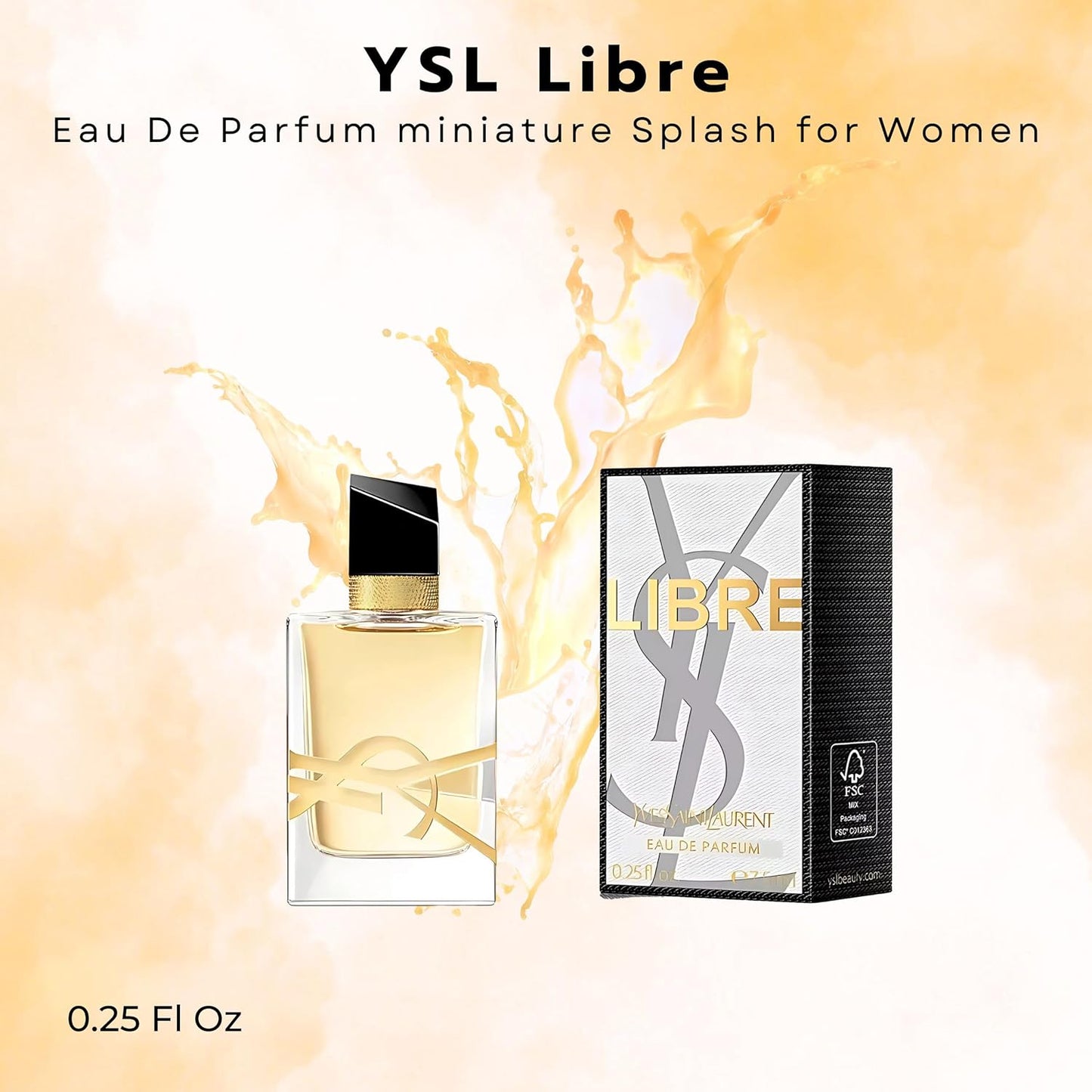 Dluxe Ave. Yves Saint Laurent YSL LIBRE Mini Women SPLASH Perfume 7.5 ml