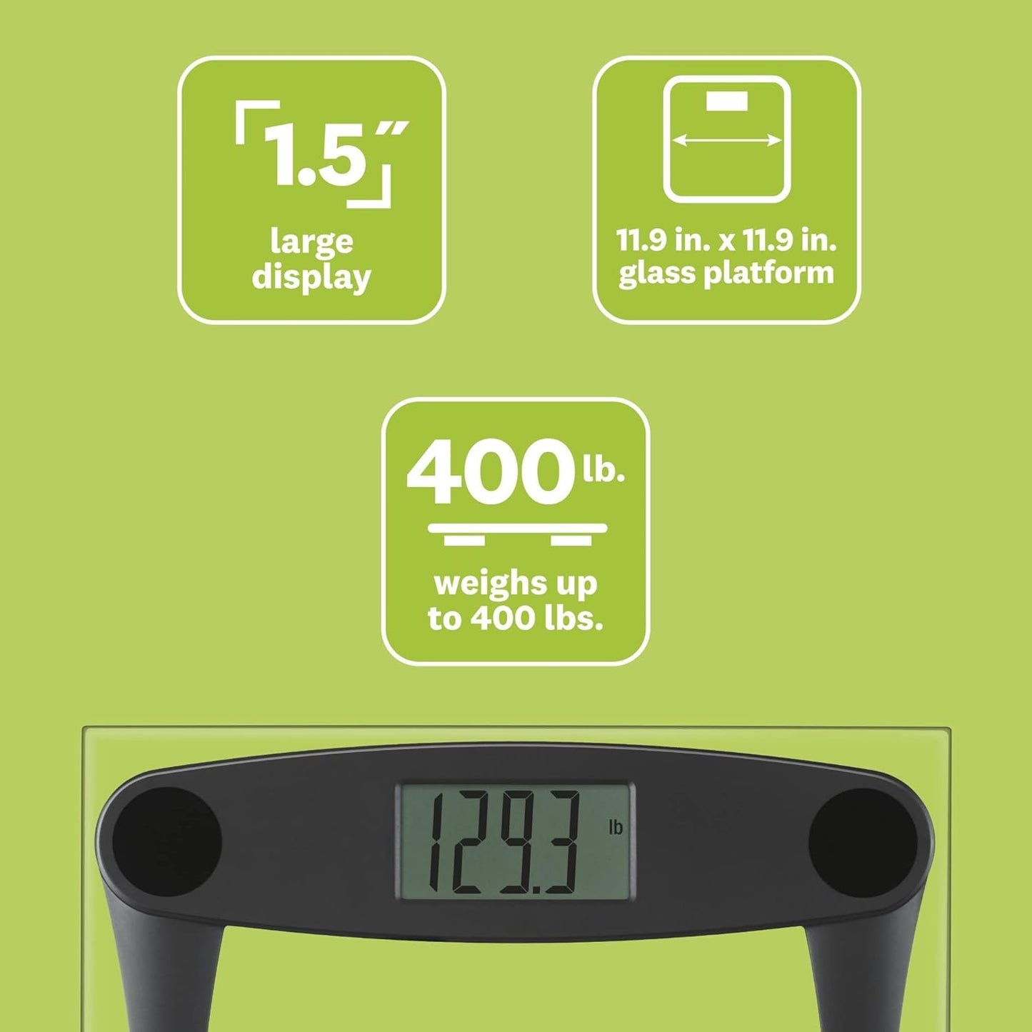 Dluxe Ave. Weight Watchers Scales by Conair Bathroom Scale for Body Weight Digital Scale