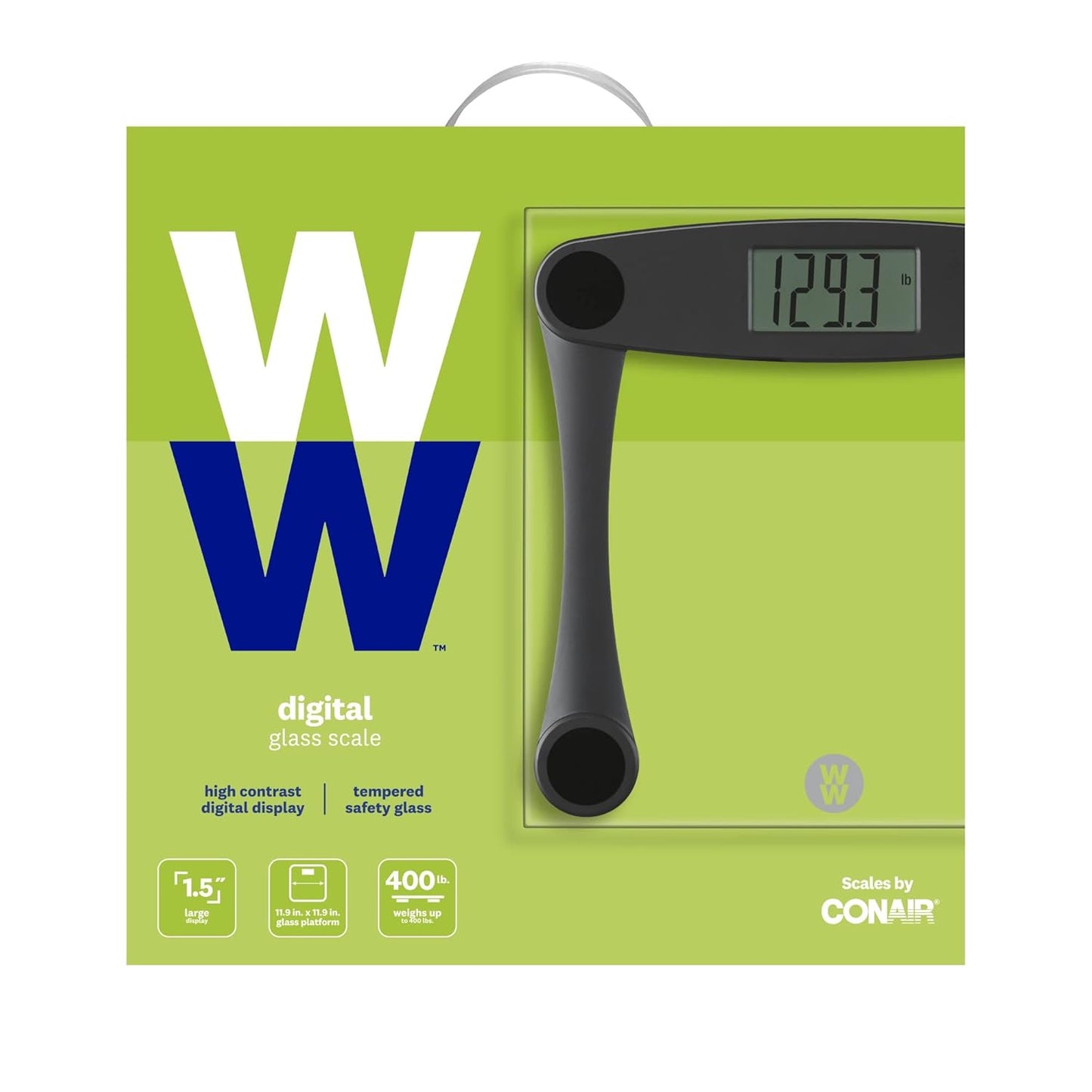 Dluxe Ave. Weight Watchers Scales by Conair Bathroom Scale for Body Weight Digital Scale