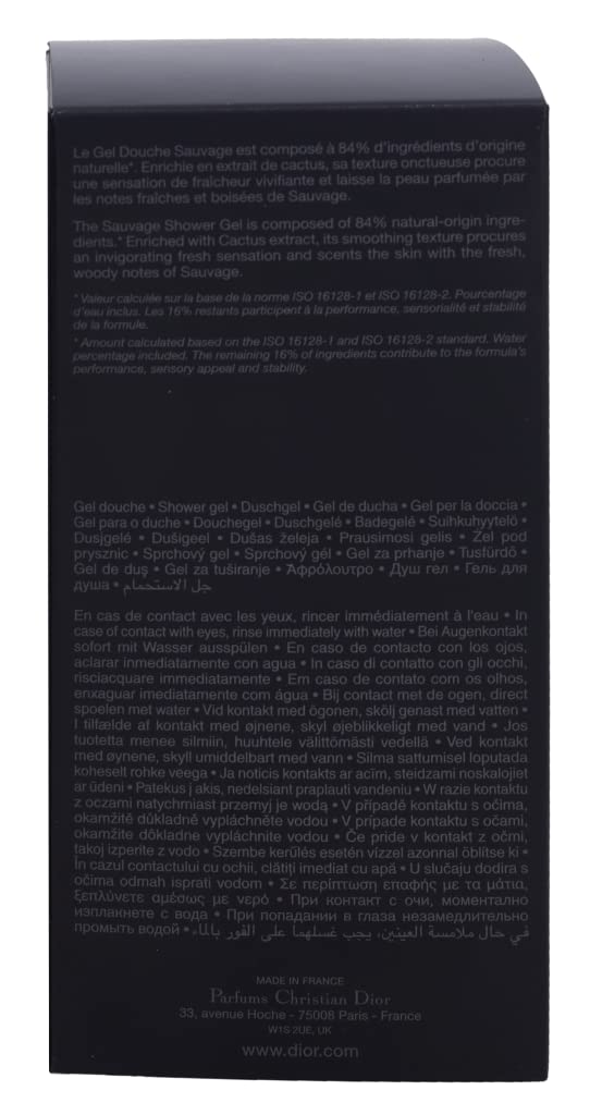Dluxe Ave. Dior Sauvage Shower Gel 8.5 Ounce
