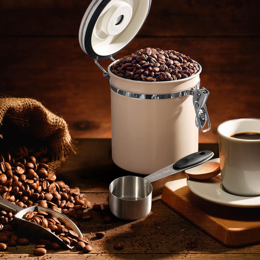 Dluxe Ave. Coffee Canister Airtight / Stainless Steel