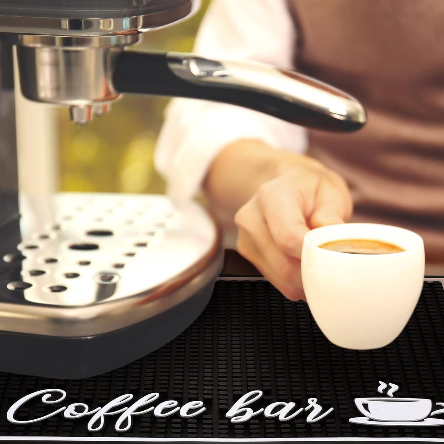 Dluxe Ave. Bar Mats for Countertop/ 1 cm Thick/ 18 x 12 Inches