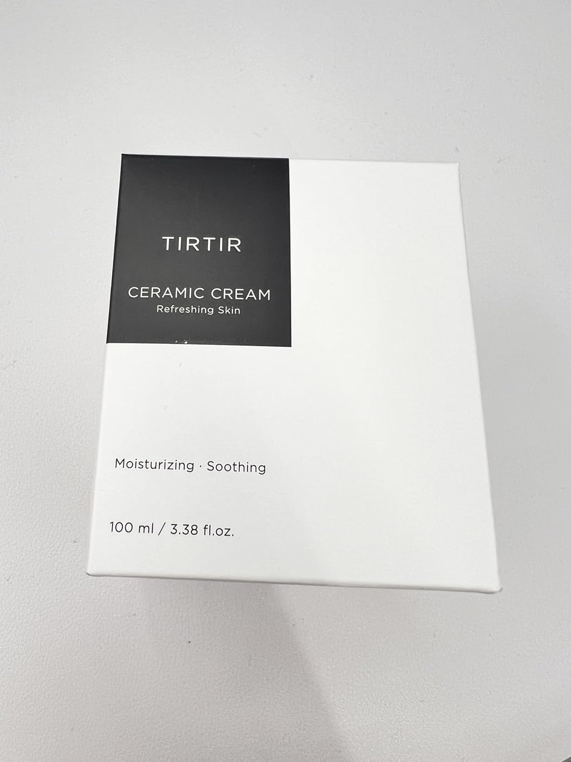 Dluxe Ave. TIRTIR Natural Ceramide Cream | Deep moisturizer for Glass Skin Polyglutamic acid Centella Asiatica Extract Skin barrier Lightweight Mild Nature derived ingredients Dry skin Korean skincare