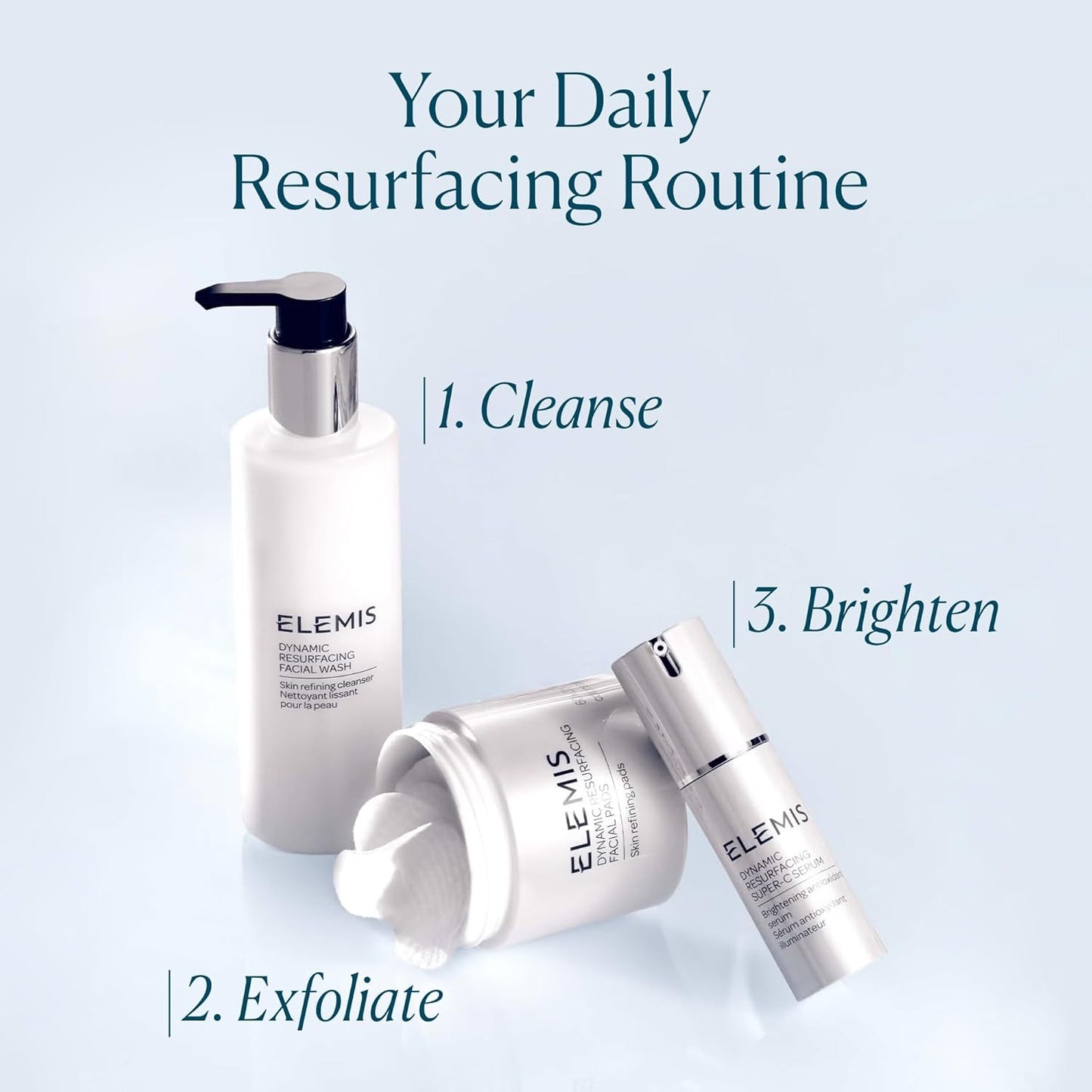 Dluxe Ave. ELEMIS Dynamic Resurfacing Super-C Serum Daily Anti-Aging Antioxidant Serum Brightens Refines and Illuminates Dull Skin with Vitamin C 30 mL