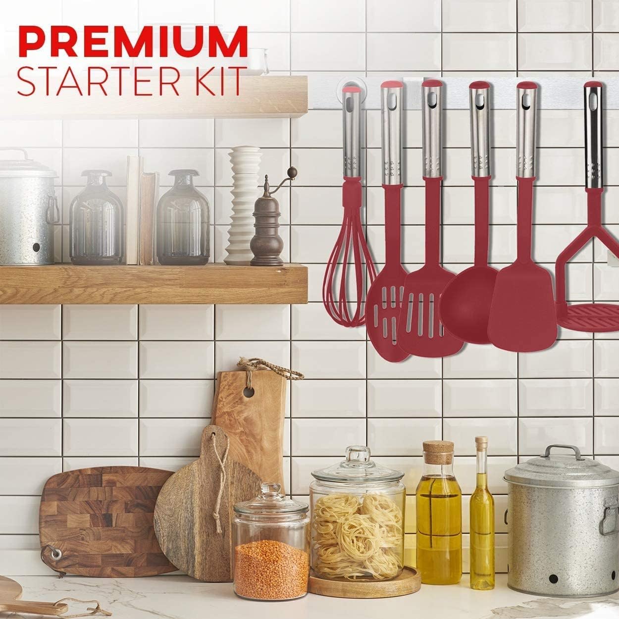 Dluxe Ave.39 Piece Premium Baking Set, Nonstick Bakeware