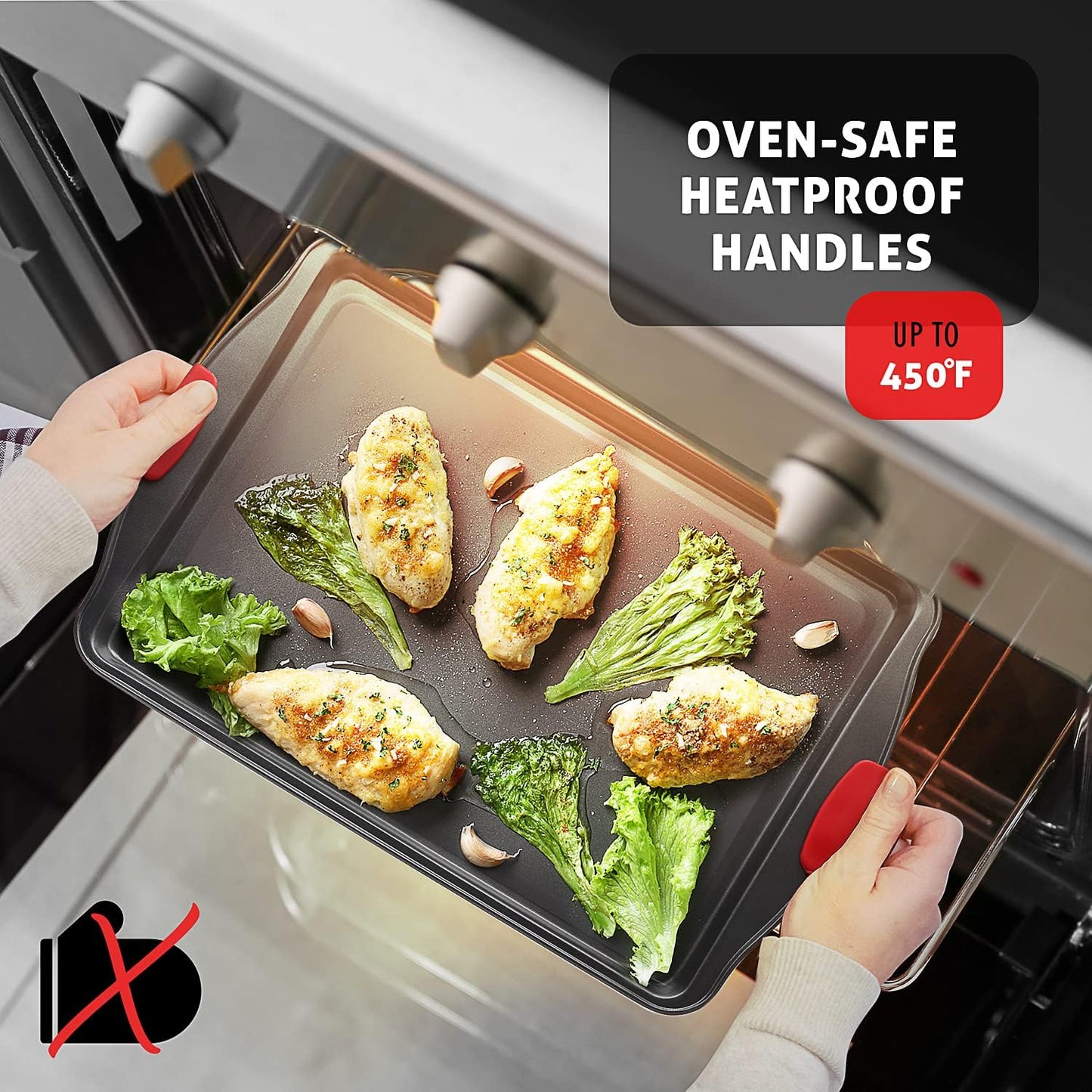 Dluxe Ave.39 Piece Premium Baking Set, Nonstick Bakeware