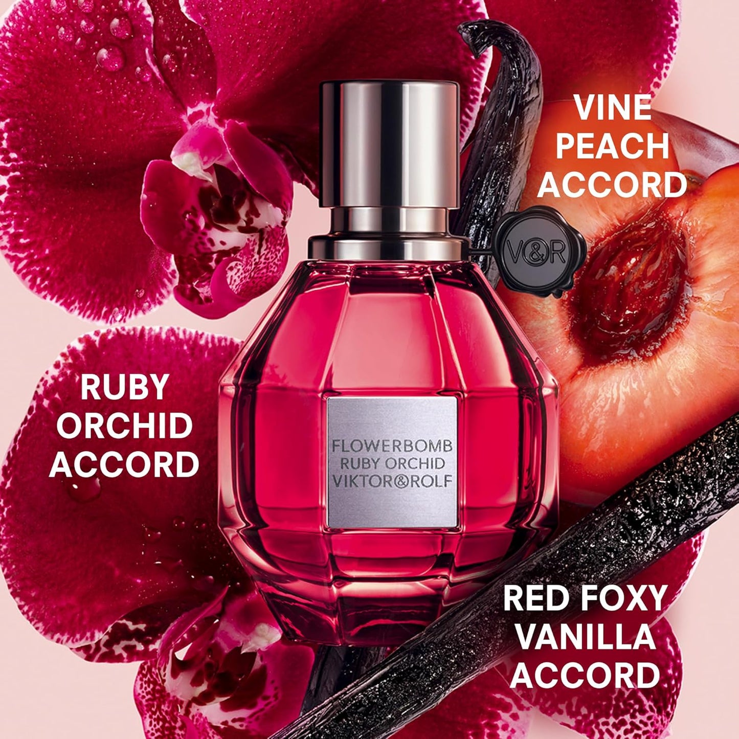 Dluxe Ave. Viktor & Rolf Flowerbomb Ruby Orchid for Women - 3.4 oz EDP Spray