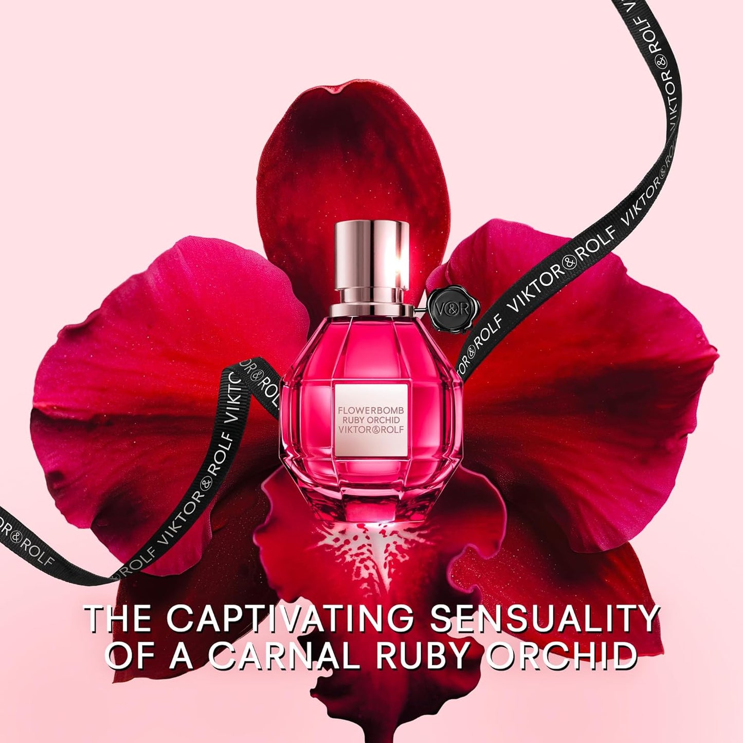 Dluxe Ave. Viktor & Rolf Flowerbomb Ruby Orchid for Women - 3.4 oz EDP Spray