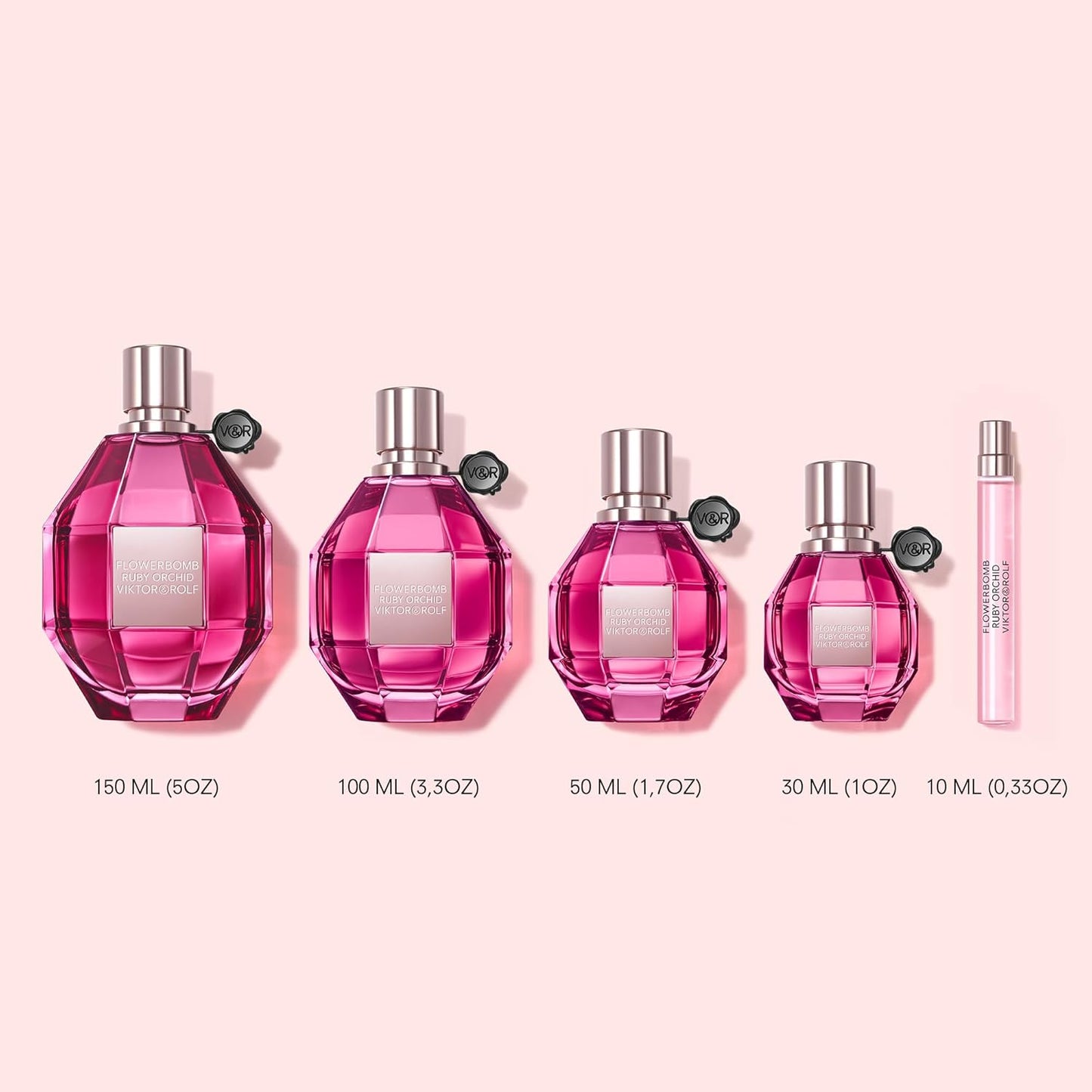Dluxe Ave. Viktor & Rolf Flowerbomb Ruby Orchid for Women - 3.4 oz EDP Spray