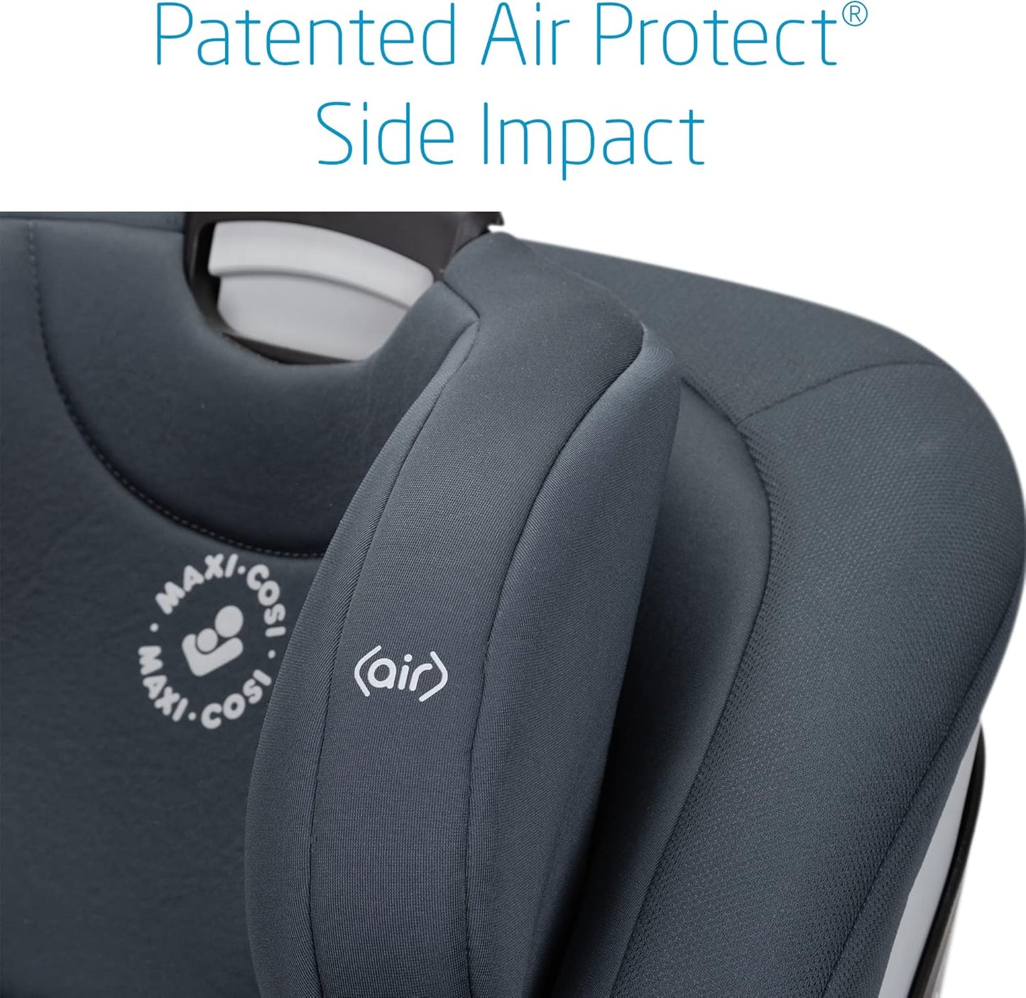 Dluxe Ave. Maxi-Cosi Magellan LiftFit Convertible Car Seat 5-in-1 Converts from Rear Facing Car Seat to Forward Facing Car Seat and Booster Car Seat (5-100 lbs) From Birth to 10 Years Essential Graphite