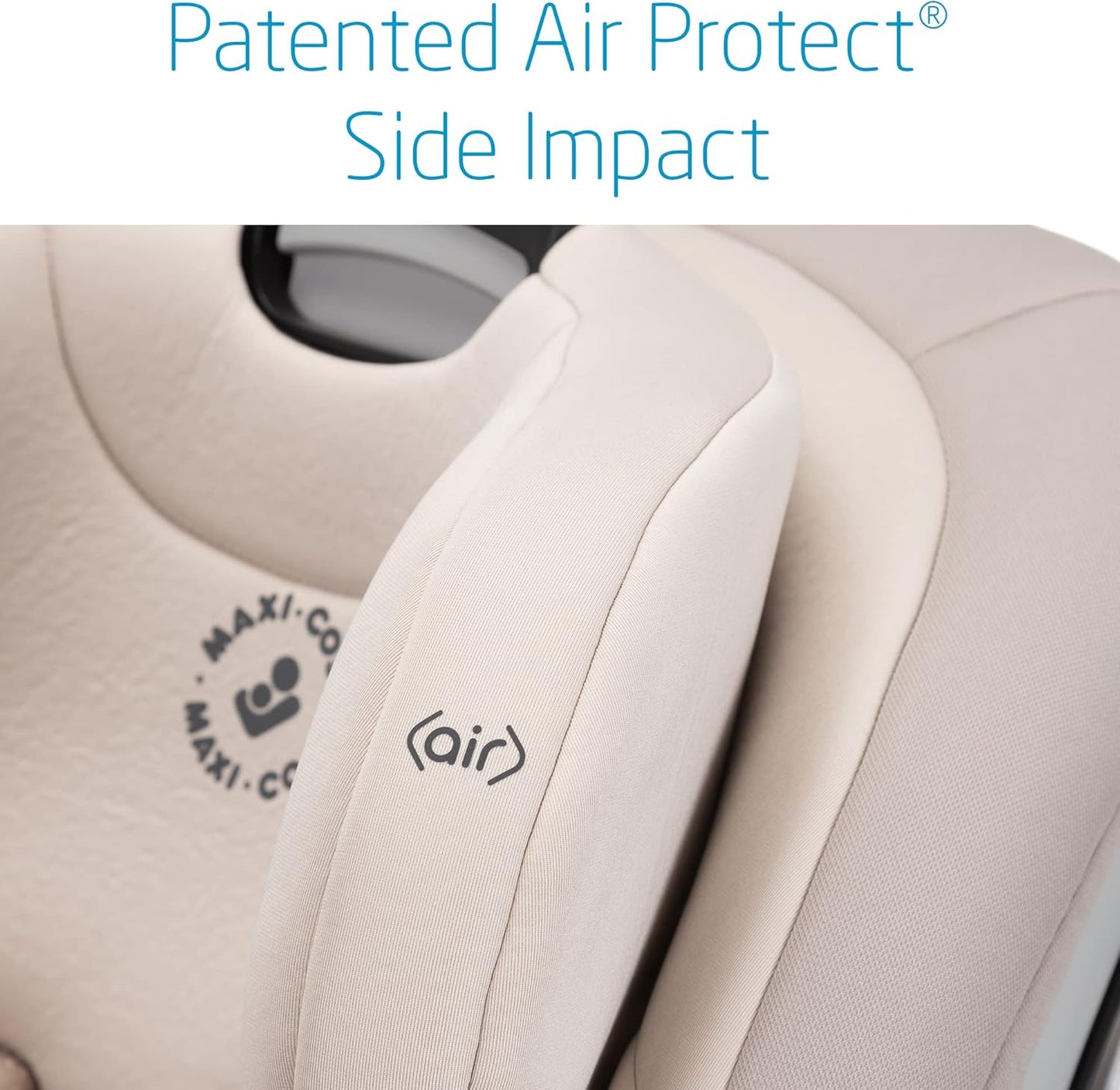 Dluxe Ave. 5-in-1 Converts from Rear Facing Car Seat to Forward Facing/ Booster Seat (5-100 lbs) From Birth to 10 Years/ Topia Tan