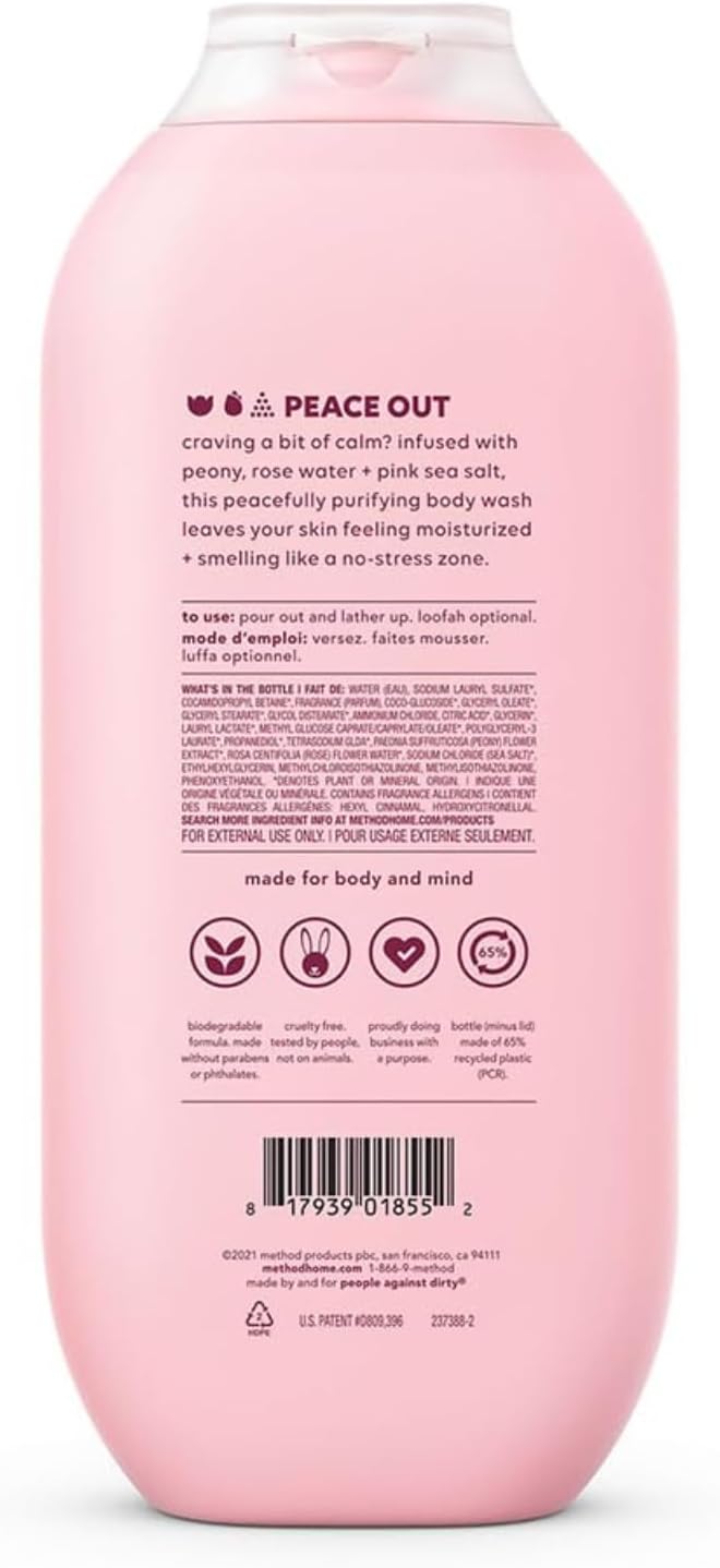 Dluxe Ave. Method Body Wash (Pure Peace + Berry Balance)