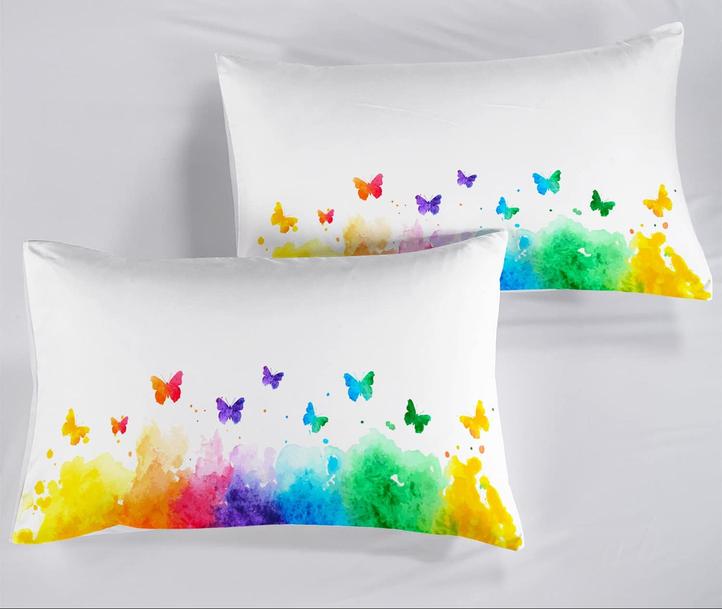 Dluxe Ave. ( QUEEN ) 3 Pcs Comforter and Bedding Set/ Multi- Color