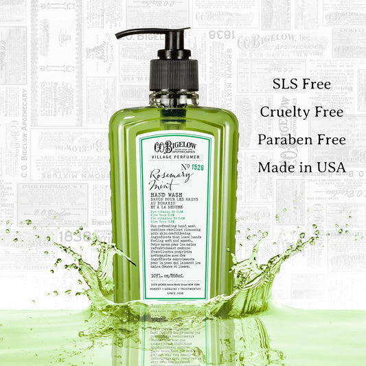 Dluxe Ave. Rosemary Mint Hand Care Duo Hand Soap & Lotion/ 10fl oz Each