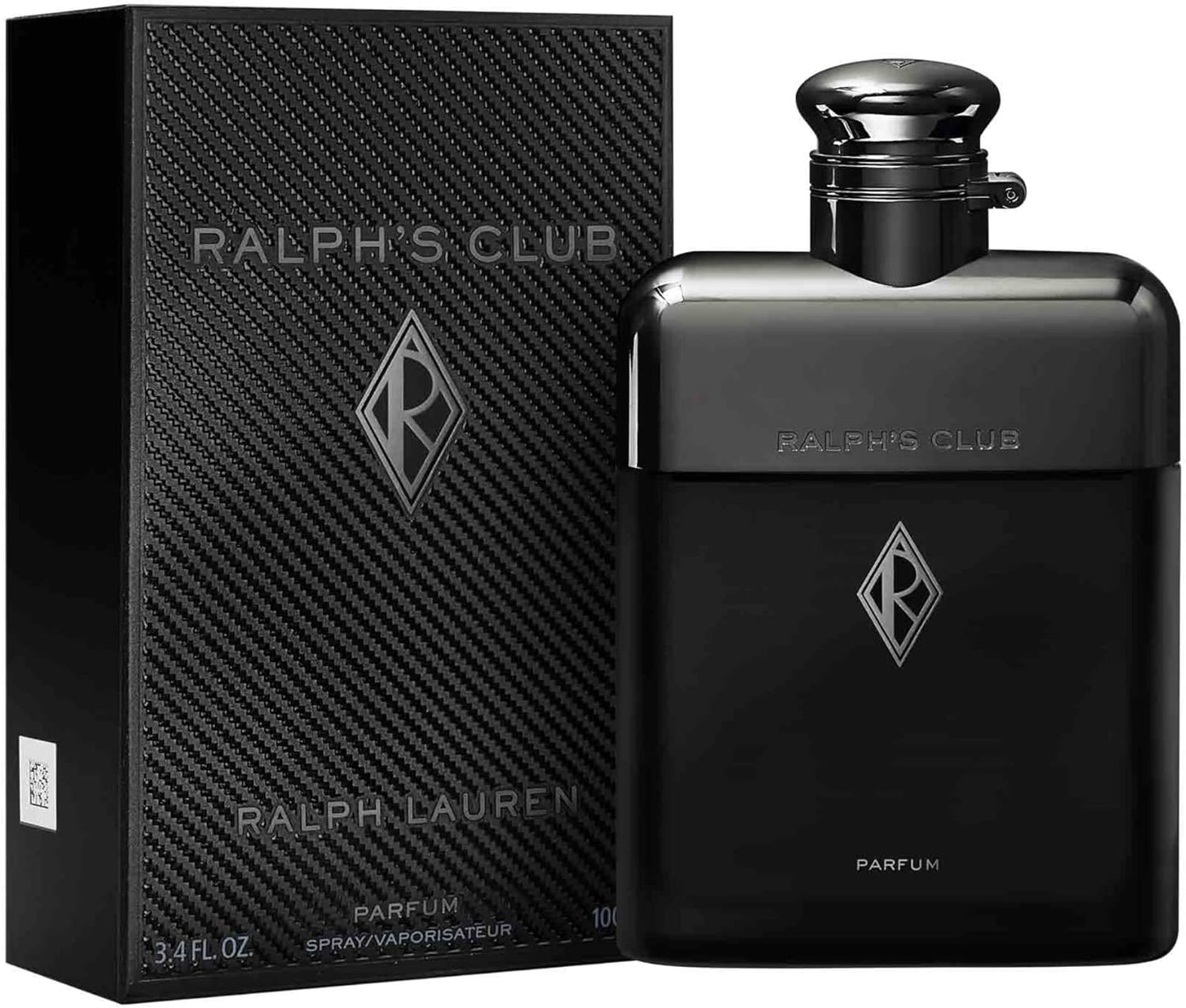 Dluxe Ave. Ralp Lauren - Ralphs Club - Parfum - Mens Cologne - Woody & Ambery - With Lavandin Vetiver Cardamom and Patchouli - Intense Fragrance - 3.4 Fl Oz
