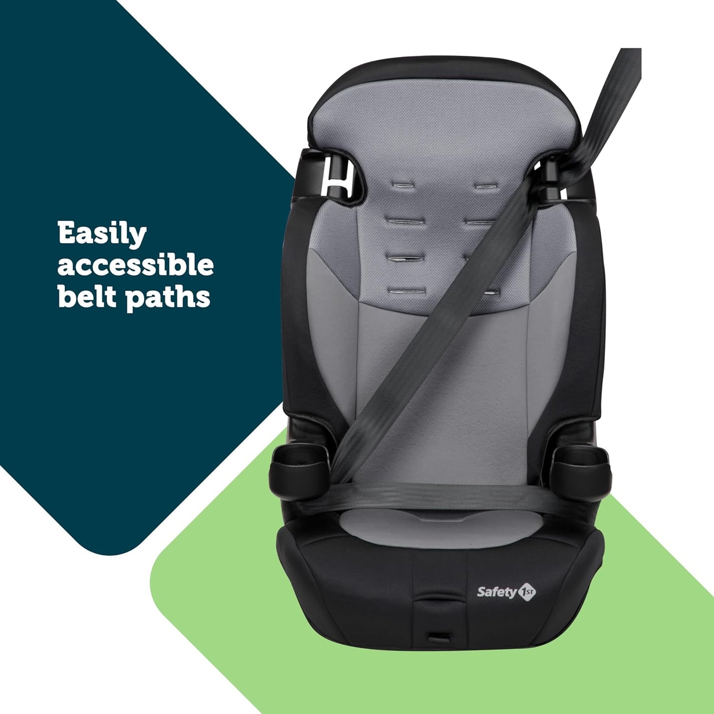 Dluxe Ave. 2-in-1 Booster Car Seat Forward Facing Car Seat with Harness/ High Back/ 30-65 Pounds