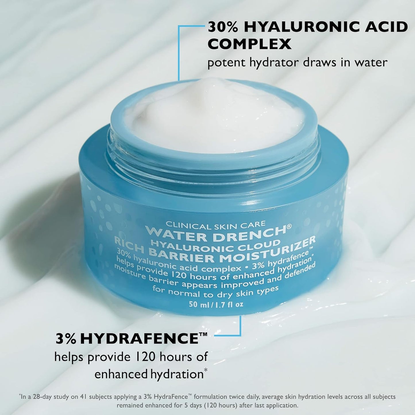 Dluxe Ave. Hyaluronic Cloud Rich Barrier Moisturizer/ Skin Barrier Cream