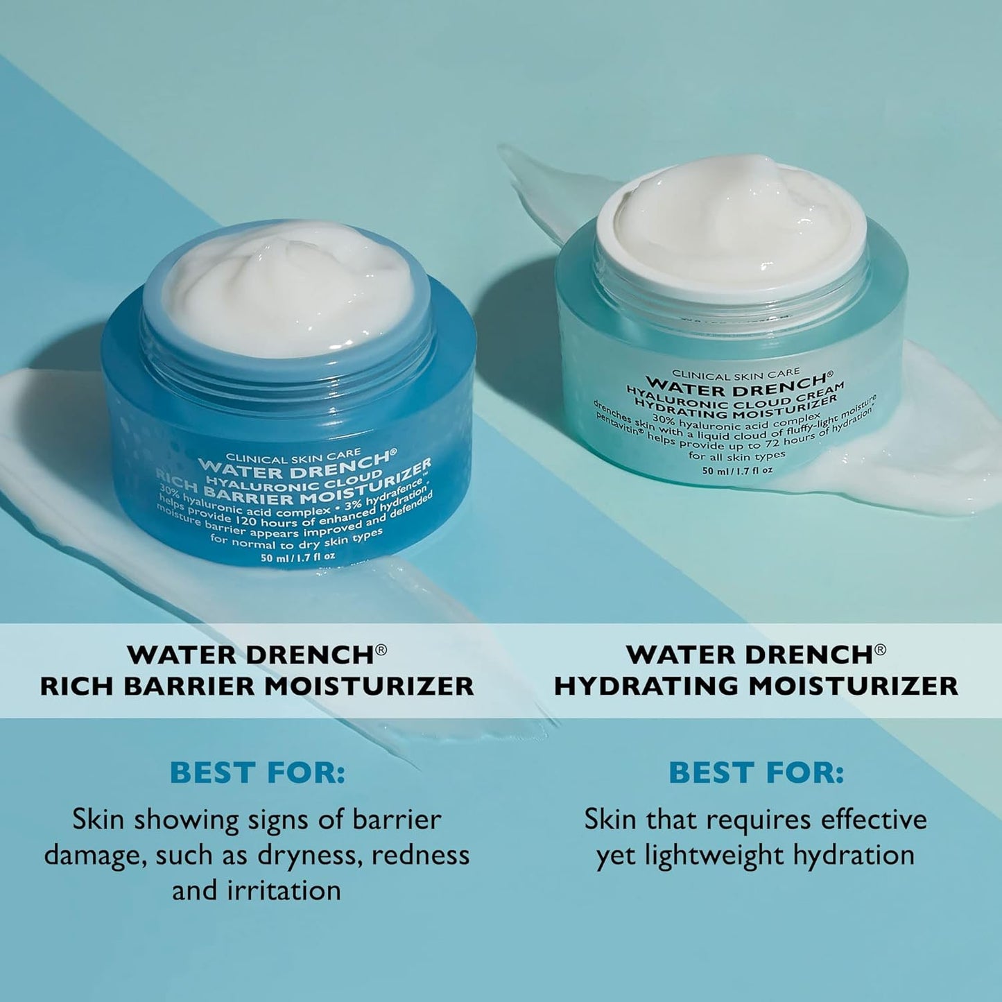 Dluxe Ave. Hyaluronic Cloud Rich Barrier Moisturizer/ Skin Barrier Cream