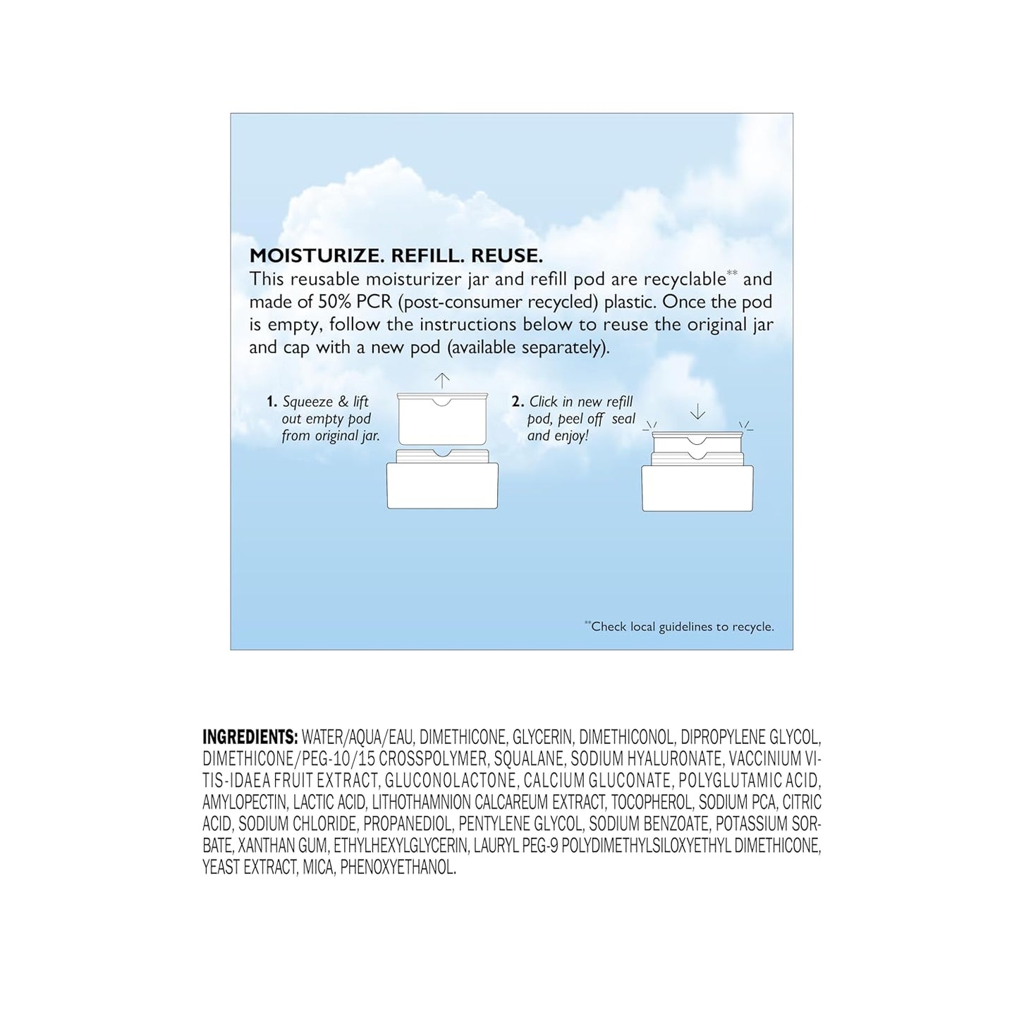 Dluxe Ave. Hyaluronic Cloud Rich Barrier Moisturizer/ Skin Barrier Cream