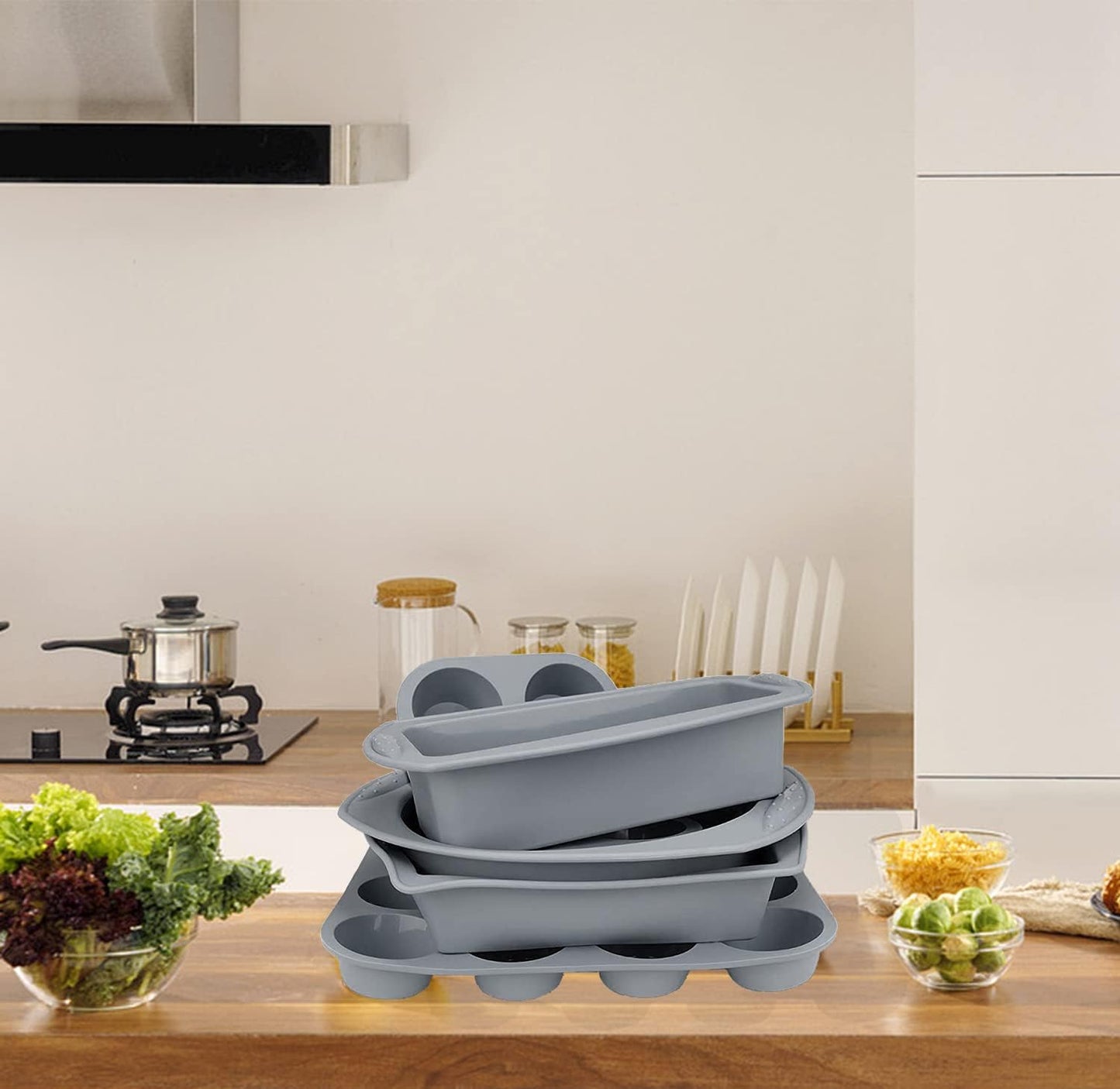 Dluxe Ave. 7in1 Silicone Bakeware Baking Set