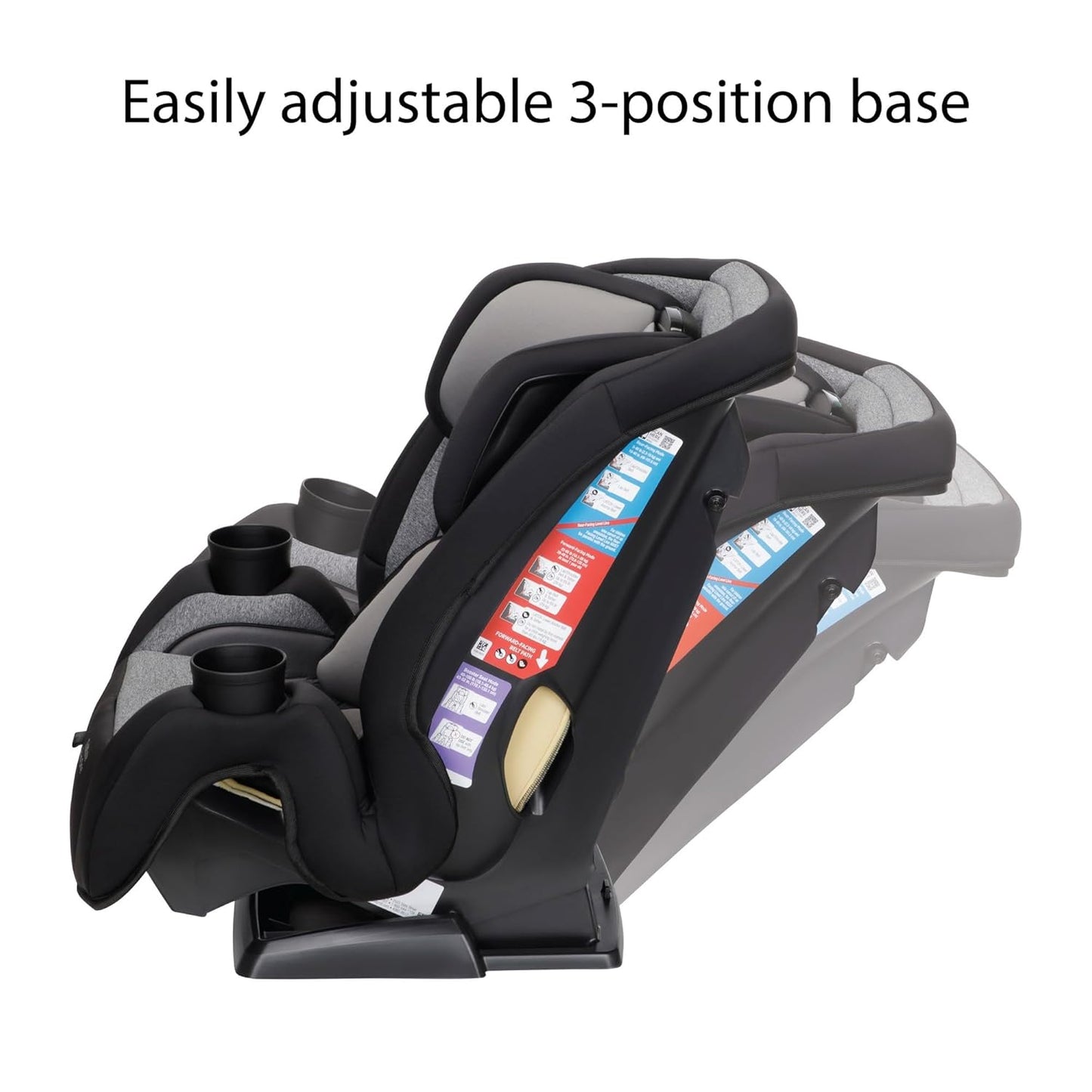 Dluxe Ave.  Convertible Car Seat/ Rear Facing Car Seat to Forward Facing/ Belt-Positioning Booster to Age 10