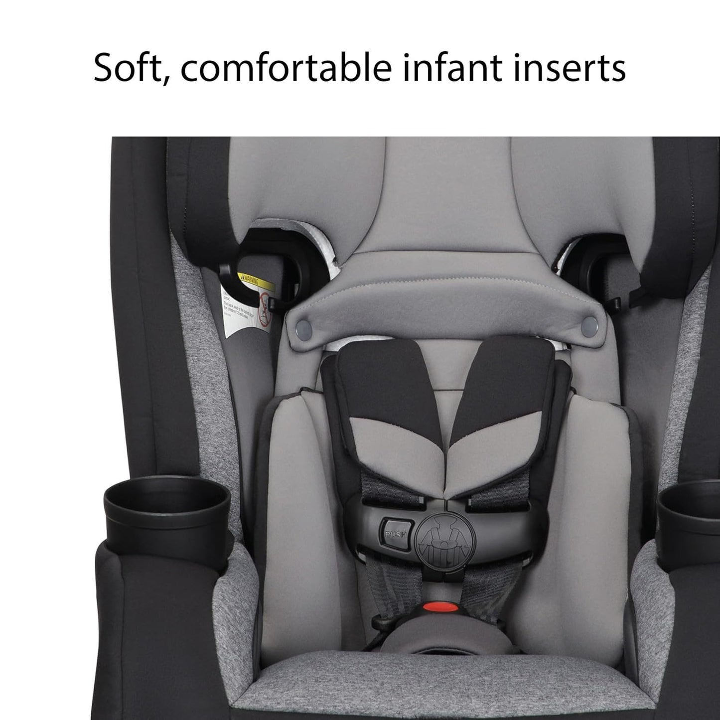 Dluxe Ave.  Convertible Car Seat/ Rear Facing Car Seat to Forward Facing/ Belt-Positioning Booster to Age 10
