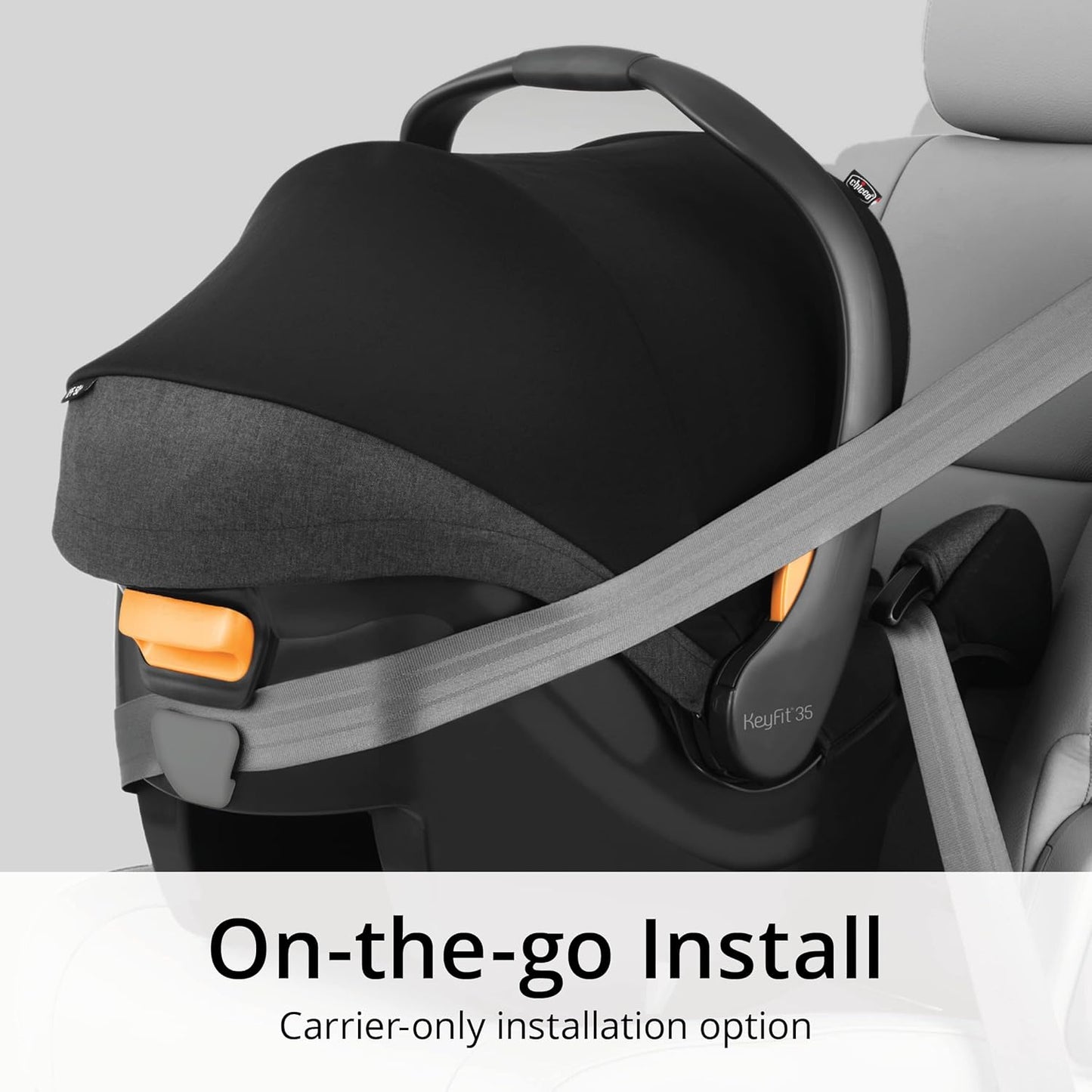 Dluxe Ave. Infant Car Seat and Base/ Rear-Facing for 4-35 lbs Infants With Head/Body Support