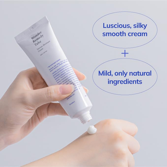 Dluxe Ave. keenoniks Wonder Remedy Intensive Hydrating Facial Moisturizing Cream - Ceramide CICA for Blemish & Redness Relief Skin Barrier Repair Care | Centella Asiatica Korean Daily Skincare - 3.38 Fl Oz