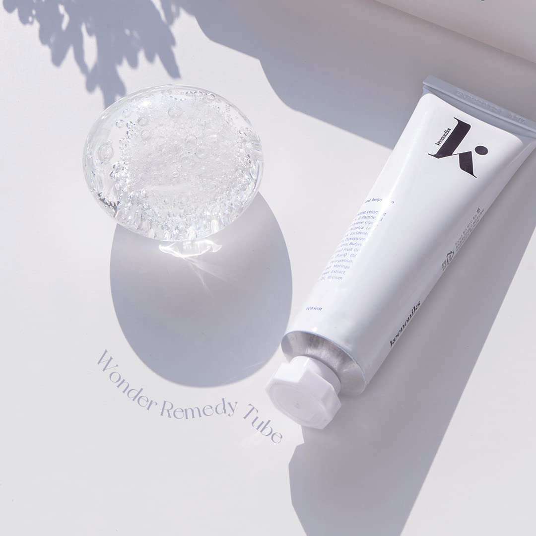 Dluxe Ave. keenoniks Wonder Remedy Intensive Hydrating Facial Moisturizing Cream - Ceramide CICA for Blemish & Redness Relief Skin Barrier Repair Care | Centella Asiatica Korean Daily Skincare - 3.38 Fl Oz