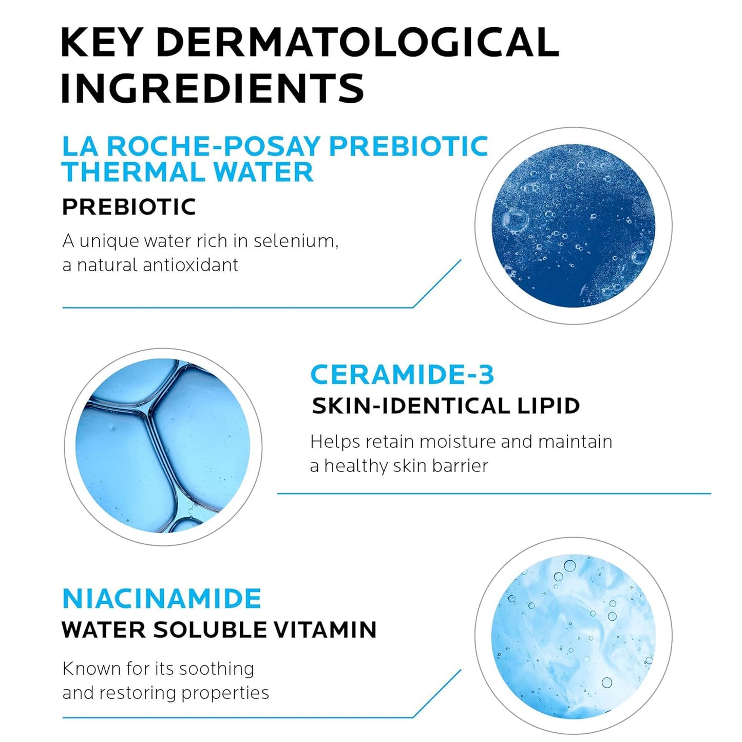 Dluxe Ave. La Roche-Posay Toleraine Skin Care Set Double Repair Face Moisturizer 40ml & Hydrating Gentle Cleanser 400ml Oil Free Moisturizer & Face Wash Formulated with Niacinamide