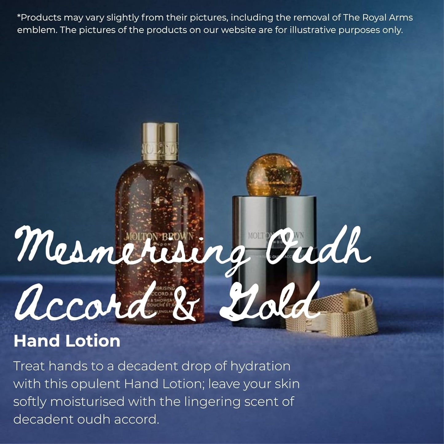 Dluxe Ave.  Mesmerising Oudh Accord & Gold Body Lotion 10 fl. oz.