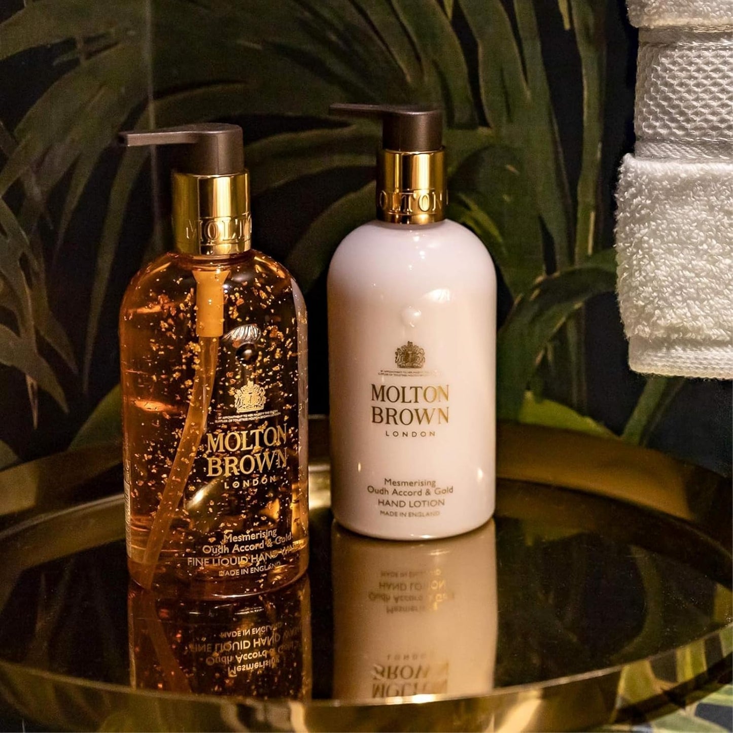 Dluxe Ave.  Mesmerising Oudh Accord & Gold Body Lotion 10 fl. oz.