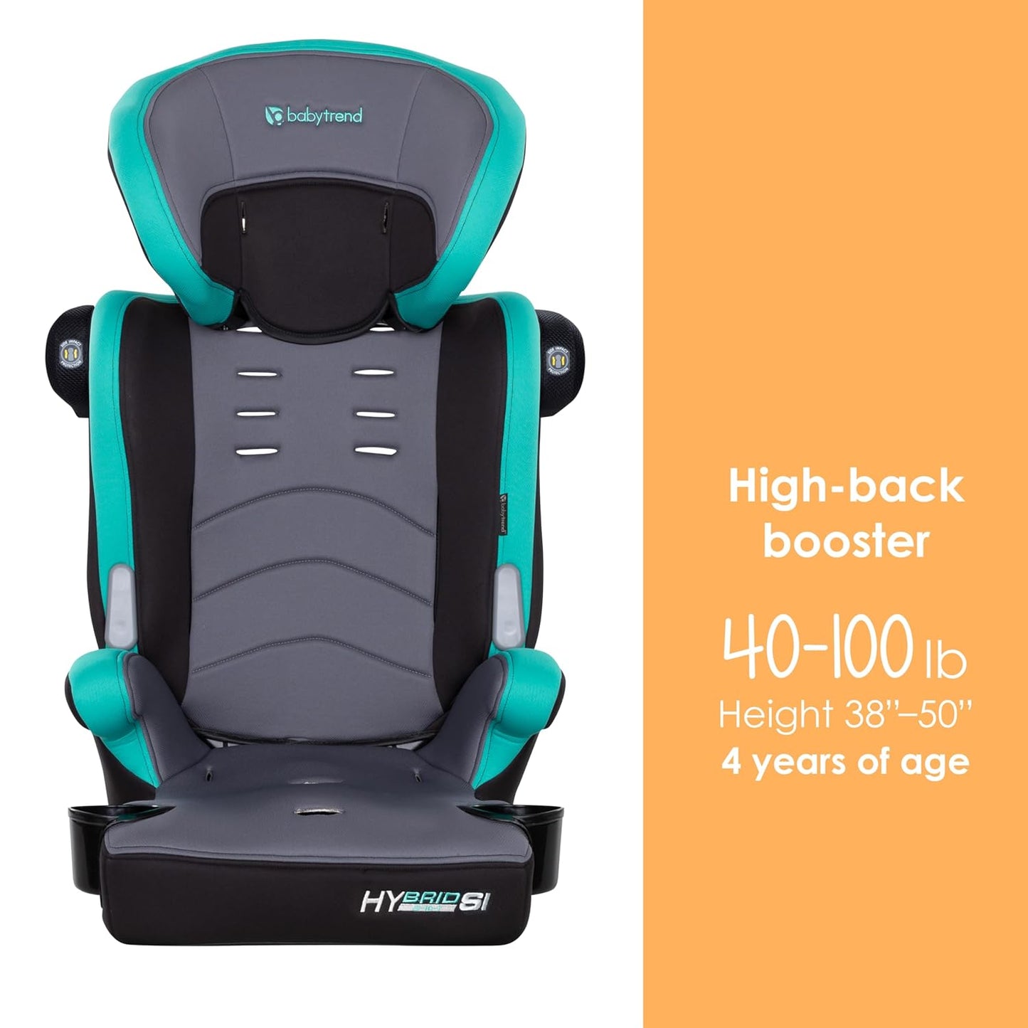 Dluxe Ave. 3-in-1 Combination Booster Car Seat/ Teal