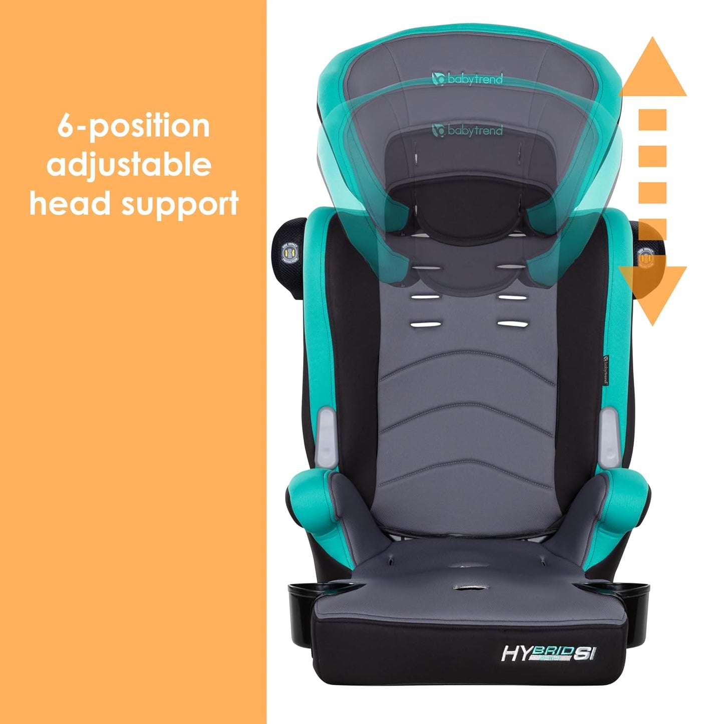Dluxe Ave. 3-in-1 Combination Booster Car Seat/ Teal