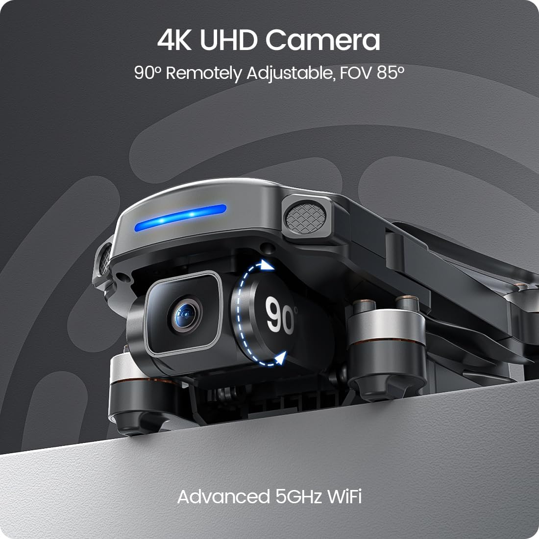 Dluxe Ave.  GPS Drone with 4K UHD Camera/  Adults Beginner