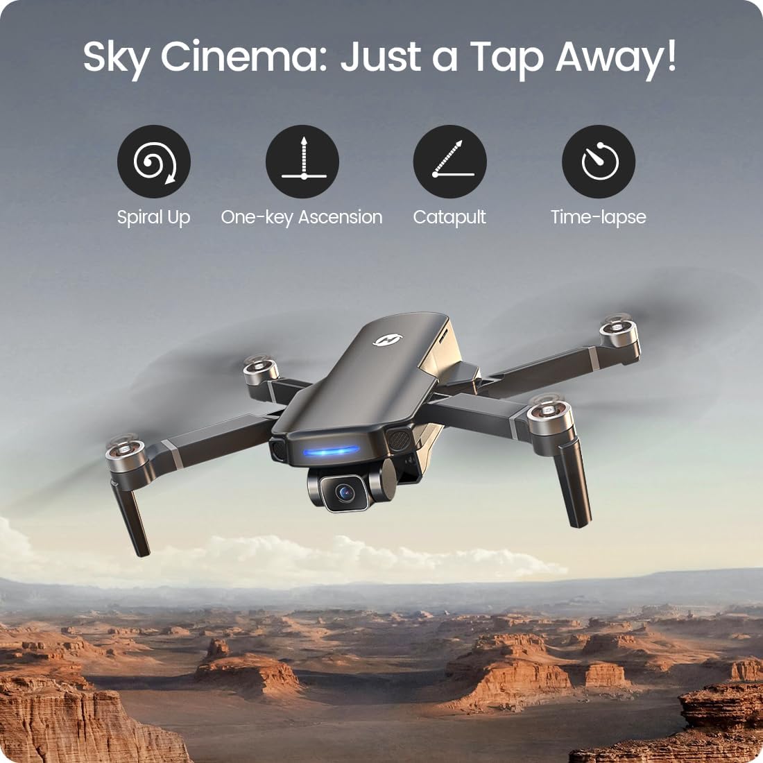 Dluxe Ave.  GPS Drone with 4K UHD Camera/  Adults Beginner