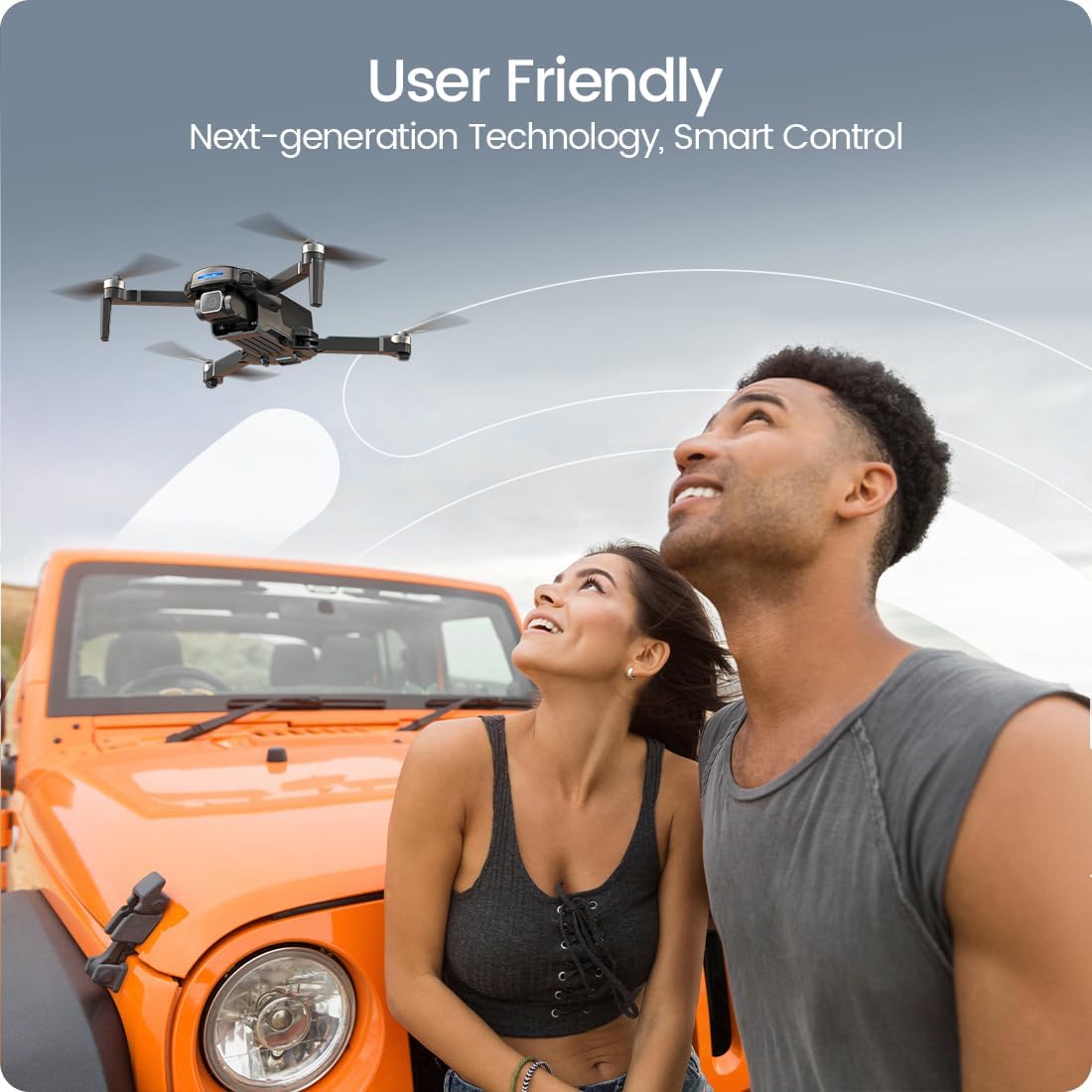 Dluxe Ave.  GPS Drone with 4K UHD Camera/  Adults Beginner