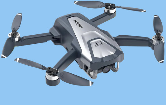 Dluxe Ave. Drones with Camera for Adults/ 4k HT50 Drone with Remote Control, Camera, GPS Quadcopter, Auto Return Follow Me Brushless