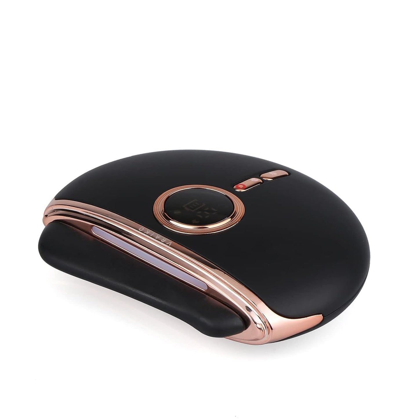 Dluxe Ave. VRAIKO Eclipse Gua Sha Facial Tools Face Sculpting Tool Electric Face Massager with 3-Level Heat & Vibration & 1000mAh Battery Anti-Aging Neck & Face Lift Wrinkle and Puffiness Reduction